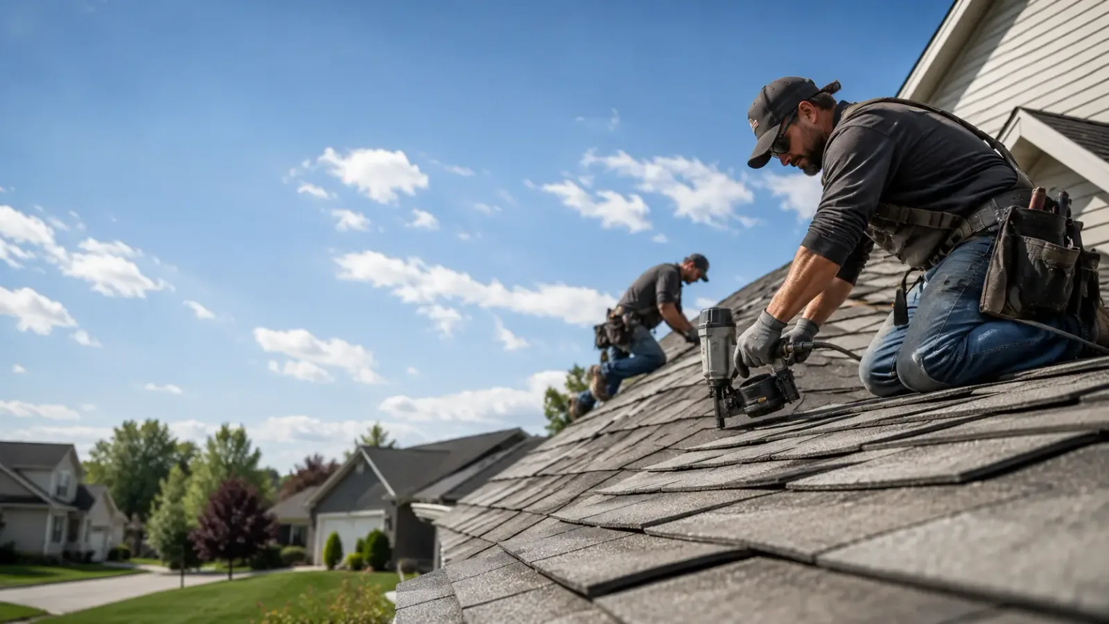 Storm Damage Roof Repair in Derry, NM near me